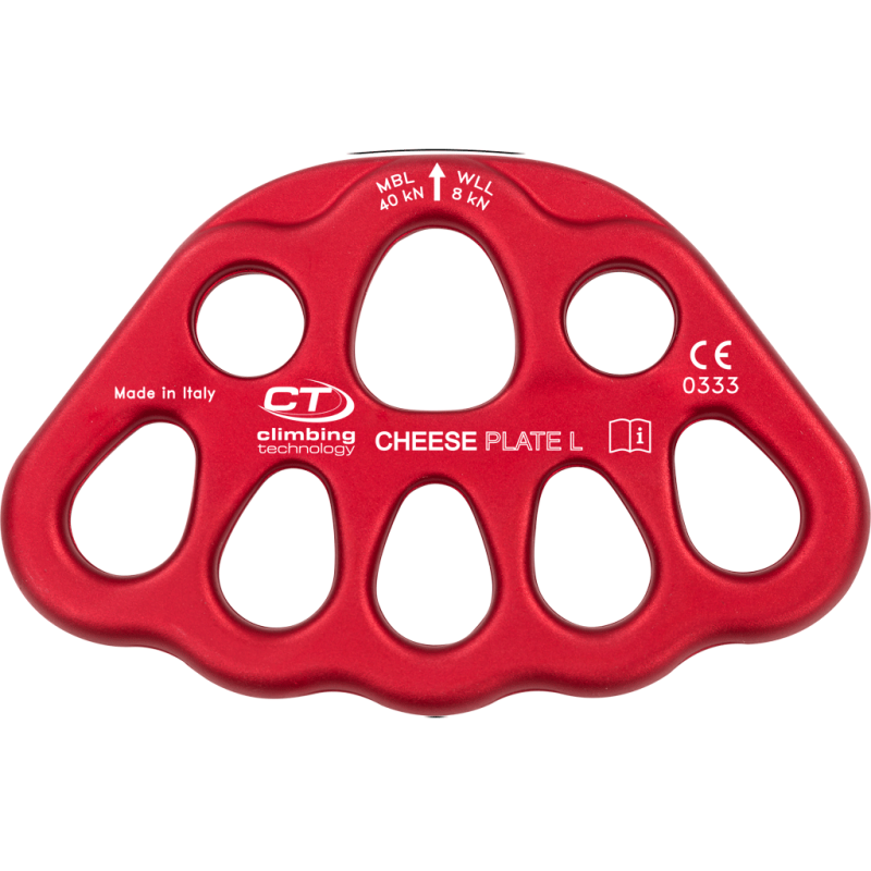 CT Climbing Technology Multi Anchor Rigging Plate Cheese Block 2A63703 